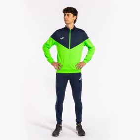OXFORD TRACKSUIT FLUOR GREEN NAVY 4XS